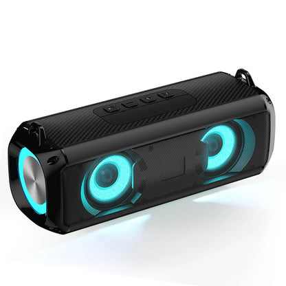 RGB Speaker EBS-045 Aliexpress Choice Portable Wireless Music Player & Soulder Straps LED Bluetooth 5.0 TF USB-C Aux
