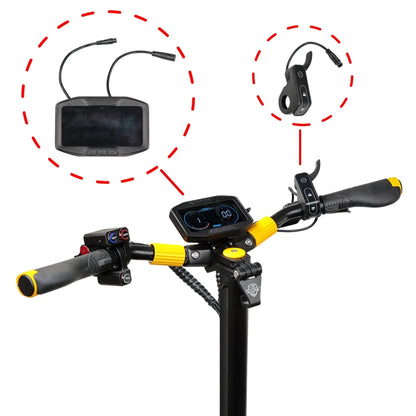 Upgraded VSETT Central Display Throttle & NFC Card for VSETT 10+ 9+ 9 Electric Scooter Big Panel Middle Dashboard Accelerator
