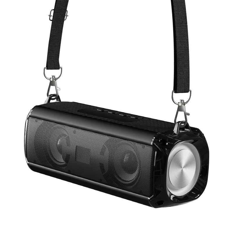 RGB Speaker EBS-045 Aliexpress Choice Portable Wireless Music Player & Soulder Straps LED Bluetooth 5.0 TF USB-C Aux